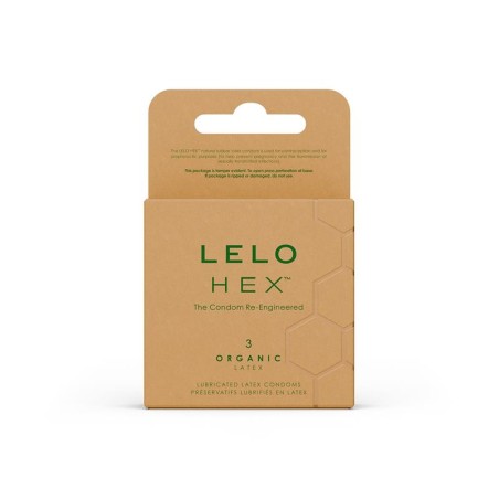 HEX Condoms Organic 3 unidades