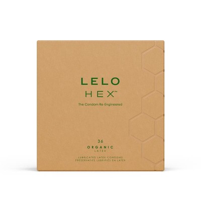 HEX Condoms Organic 36 unidades