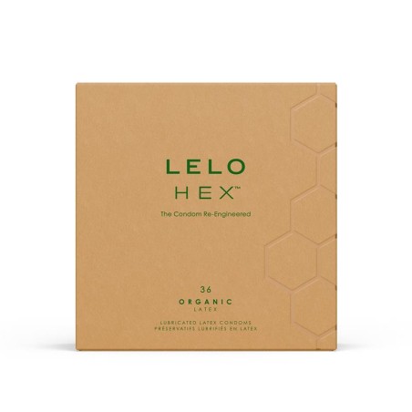 HEX Condoms Organic 36 unidades