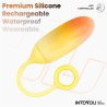 Huevo Silicona Doble Capa con APP Amarillo/Naranja