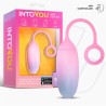 Huevo Silicona Doble Capa con APP Azul/Rosa