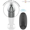 INTENSE - ANAL PLUG 10 VIBRATIONS METAL DILDO WITH REMOTE CONTROL M