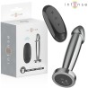 INTENSE - ANAL PLUG 10 VIBRATIONS METAL DILDO WITH REMOTE CONTROL S