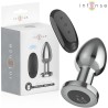 INTENSE - ANAL PLUG 10 VIBRATIONS METAL WITH REMOTE CONTROL L