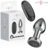 INTENSE - ANAL PLUG 10 VIBRATIONS METAL WITH REMOTE CONTROL M