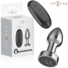 INTENSE - ANAL PLUG 10 VIBRATIONS METAL WITH REMOTE CONTROL S