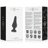 INTENSE - ANAL PLUG PIPO S BLACK SILICONE 9.8 CM