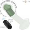 INTENSE - BECCA VIBRATOR WITH SUCTION CUP 10 VIBRATIONS GREEN REMOTE CONTROL