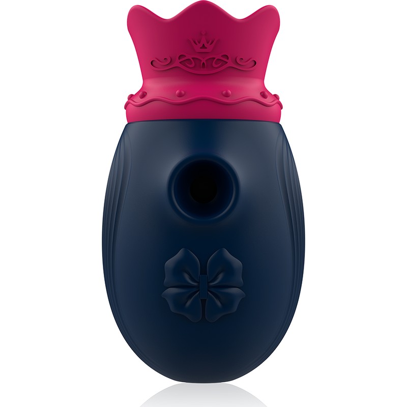 INTENSE - CLITORIS STIMULATOR 10 SUCTION AND LICKING MODES - BLUE