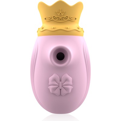 INTENSE - CLITORIS STIMULATOR 10 SUCTION AND LICKING MODES - PINK