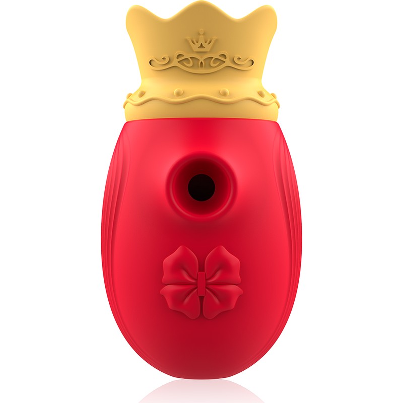 INTENSE - CLITORIS STIMULATOR 10 SUCTION AND LICKING MODES - RED