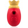 INTENSE - CLITORIS STIMULATOR 10 SUCTION AND LICKING MODES - RED