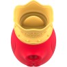 INTENSE - CLITORIS STIMULATOR 10 SUCTION AND LICKING MODES - RED