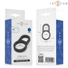 INTENSE - CONLETH ADJUSTABLE DOUBLE PENIS RING MODEL 3