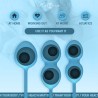INTENSE - CHARLI KEGEL BALL KIT OCEAN BLUE