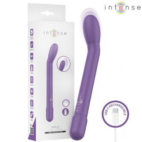 INTENSE - KARLIE RECHARGEABLE G-SPOT STIMULATOR PURPLE