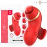 INTENSE - PATTY STIMULATOR WITH 4 HEADS, SUCTION, TAPPING, TICKLING AND LICKING