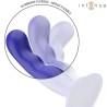 INTENSE - SHORTY VIBRATOR WITH SUCTION CUP BLUE REMOTE CONTROL