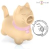 INTENSE - TOULOUSE STIMULATOR WITH 360º ROTATING TONGUE YELLOW