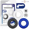 INTENSE - WICK SET OF 3 PENIS RINGS VARIOUS COLORS