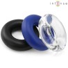 INTENSE - WICK SET OF 3 PENIS RINGS VARIOUS COLORS
