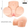 INTENSE DEEP TOUCH - GINGER VAGINAL MASTURBATOR WITH SUCTION, HEAT, VIBRATION AND VOICE EFFECTS WITH