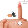 INTENSE DEEP TOUCH - MARTY TORSO WITH ANUS AND REALISTIC DILDO WITH PUSHING AND VIBRATION, REMOTE CO