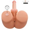 INTENSE DEEP TOUCH - RICHIE TORSO WITH ANUS AND REALISTIC DILDO WITH PUSHING AND VIBRATION REMOTE CO