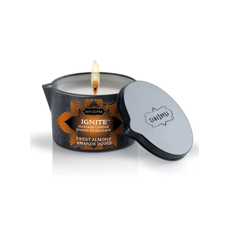 KAMASUTRA - MEDITERRANEAN ALMOND MASSAGE CANDLE 170GR