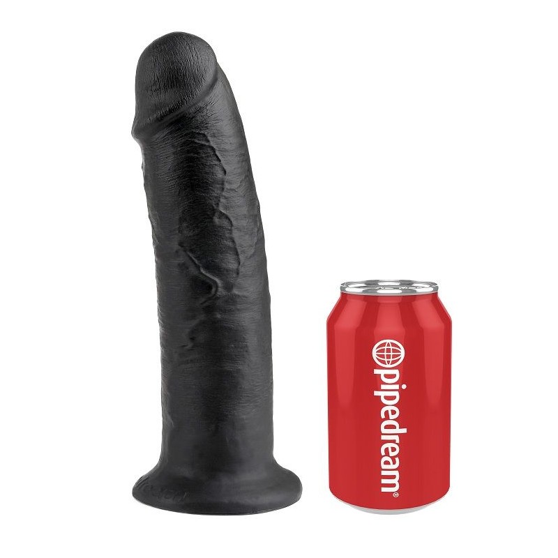 KING COCK - DILDO BLACK 25 CM