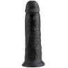 KING COCK - DILDO BLACK 25 CM