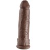 KING COCK - DILDO BROWN WITH BALLS 30.48 CM