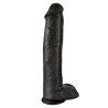 KING COCK - REALISTIC DILDO WITH TESTICLES 38 CM BLACK