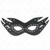 KINK - LEATHERETTE MASK WITH RIVETS MODEL 3 26 x 9.5 CM