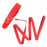 KINK - NECKLACE WITH BELT 116 CM ROJO STRAP ADJUSTABLE 32-50 CM X 8 CM