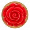 KINK - PINK GOLD ANAL PLUG WITH RED ROSE M