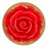KINK - PINK GOLD ANAL PLUG WITH RED ROSE S