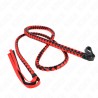 KINK - RED LONG SNAKE WHIP 210 CM