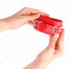 KINK - SIMPLE WRIST RESTRAINTS RED ADJUSTABLE 20-23 CM X 5.5 CM