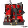 Kit Bondage de 8 Pz Cuero con Maletín de Almacenaje
