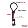 Lasso Anillo para el Pene Silicona Ajustable