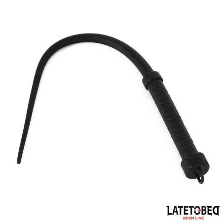 Látigo de Silicona Negro 63.5cm