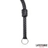 Látigo Trenzado Negro 116cm