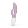 LELO - INA TWIST DOUBLE VIBRATOR RABBIT FOR G-SPOT AND CLITORIS PINK