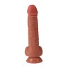Leo Dildo Double Hardness Silicona DualLayer 9.44