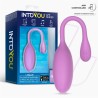 Logan Huevo Vibrador con APP Silicona Unibody Púrpura