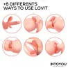 Lovit Vibrador de Pareja Flexible con Control Remote