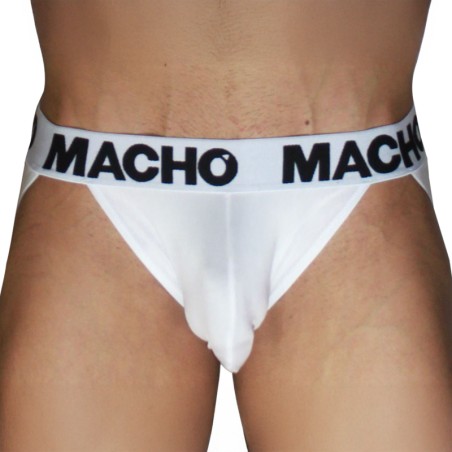 MACHO - MX29BL JOCK WHITE + WHITE L