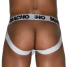 MACHO - MX29BL JOCK WHITE + WHITE M