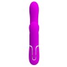 Mariana Vibrador 4en1 Silicona Fucsia